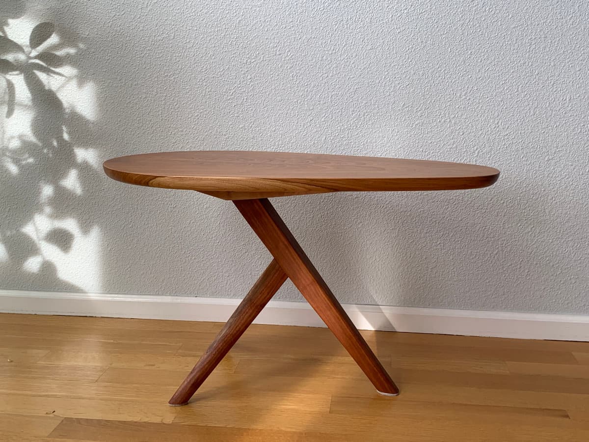 Handmade coffee table in cherry.